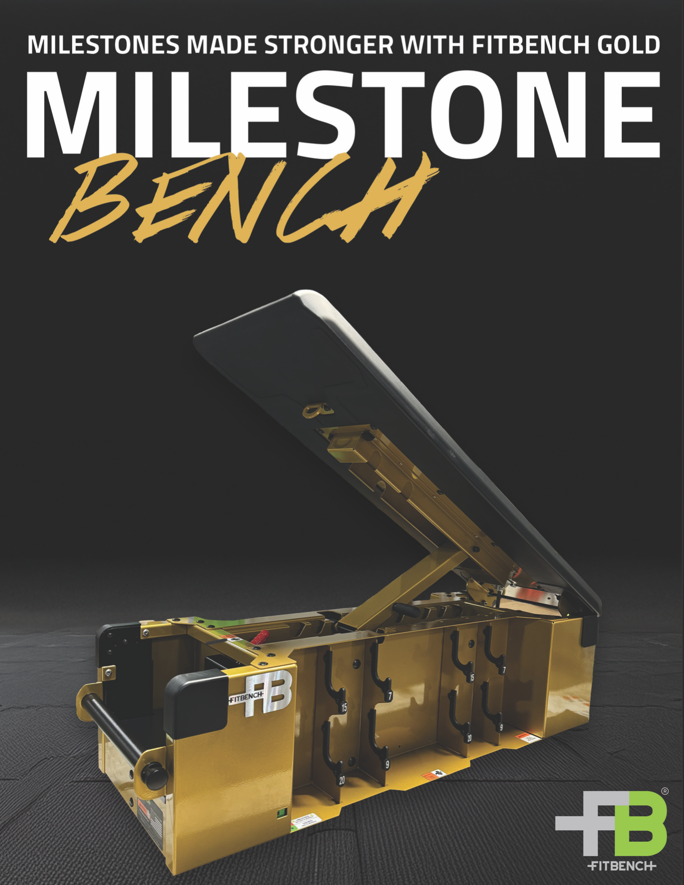 Milestone Bench – Gold